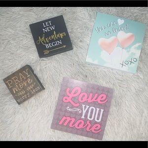 Wooden Signs Decor
